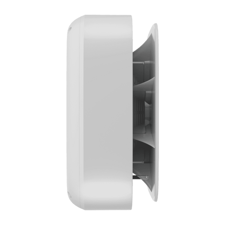 Ajax FireProtect 2 AC 240V (Heat/Smoke/CO) — White shown in use