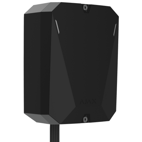 Ajax Hub Hybrid (4G) Fibra — Black shown in use