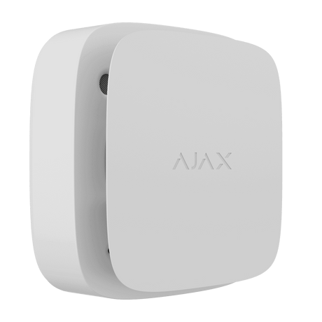 Ajax FireProtect 2 AC 240V (Heat/Smoke/CO) — White shown in use