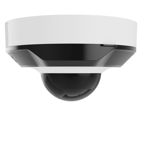 Ajax DomeCam Mini (5 MP/2.8 MM) Security Camera — White shown in use