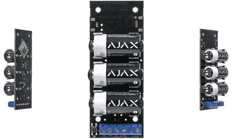 Ajax Transmitter shown in use