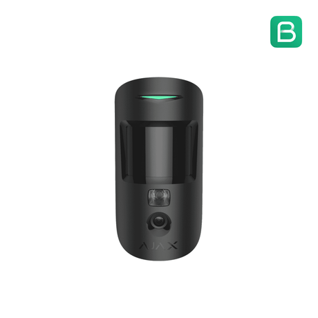 Ajax MotionCam Wireless Motion Sensor with Camera — Black