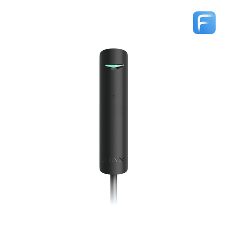 Ajax GlassProtect Fibra Glass Break Sensor — Black