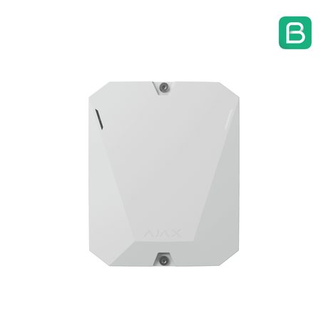 Ajax MultiTransmitter Input Expander — White shown in use