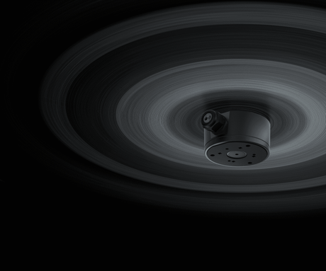 Ajax Camera Junction Box — Black shown in use