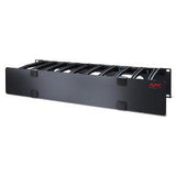 APC by Schneider Electric AR8606 Cable Organizer - Black - 1 Each Pack - TAA Compliant