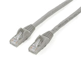 StarTech 2m CAT6 Ethernet Cable - Grey Snagless Gigabit - 100W PoE UTP 250Mhz Category 6 Patch Cord UL Certified Wiring/TIA
