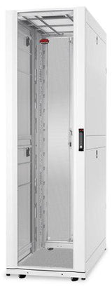 APC by Schneider Electric NetShelter SX AR3340W 42U Rack Cabinet for Networking, Airflow System - 482.60 mm Rack Width x 1048 mm Rack Depth - White - TAA Compliant