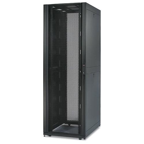 APC by Schneider Electric NetShelter SX AR3157SP 48U Rack Cabinet for Server - 482.60 mm Rack Width x 915 mm Rack Depth - Black