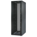 APC by Schneider Electric NetShelter SX AR3157SP 48U Rack Cabinet for Server - 482.60 mm Rack Width x 915 mm Rack Depth - Black