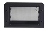 APC by Schneider Electric NetShelter WX AR106 6U Wall Mountable Rack Cabinet for Server, LAN Switch - 482.60 mm Rack Width x 329 mm Rack Depth - Black