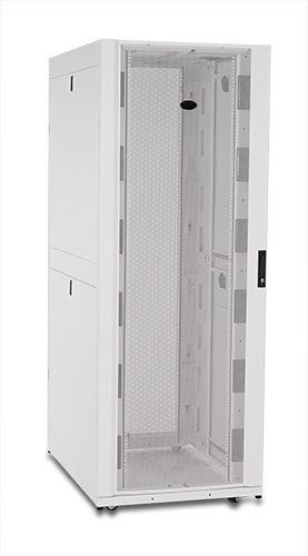 APC by Schneider Electric NetShelter SX AR3355W 45U Rack Cabinet for Server, LAN Switch - 482.60 mm Rack Width - White - TAA Compliant
