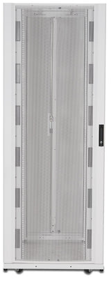 APC by Schneider Electric NetShelter SX AR3357W 48U Rack Cabinet for Server - 482.60 mm Rack Width - White - TAA Compliant