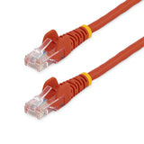 StarTech.com 1 m Red Cat5e Snagless RJ45 UTP Patch Cable - 1m Patch Cord
