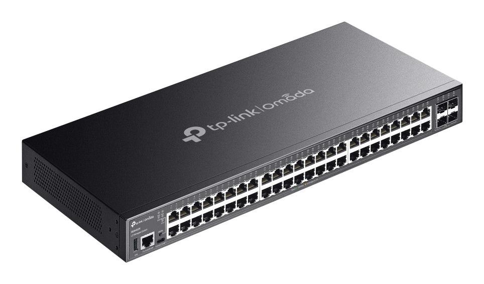 Omada SG5452X 48 Ports Manageable Ethernet Switch - Gigabit Ethernet, 10 Gigabit Ethernet - 10/100/1000Base-T, 10GBase-X