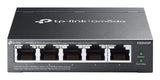 Omada ES205GP 5 Ports Manageable Ethernet Switch - Gigabit Ethernet - 10/100/1000Base-T
