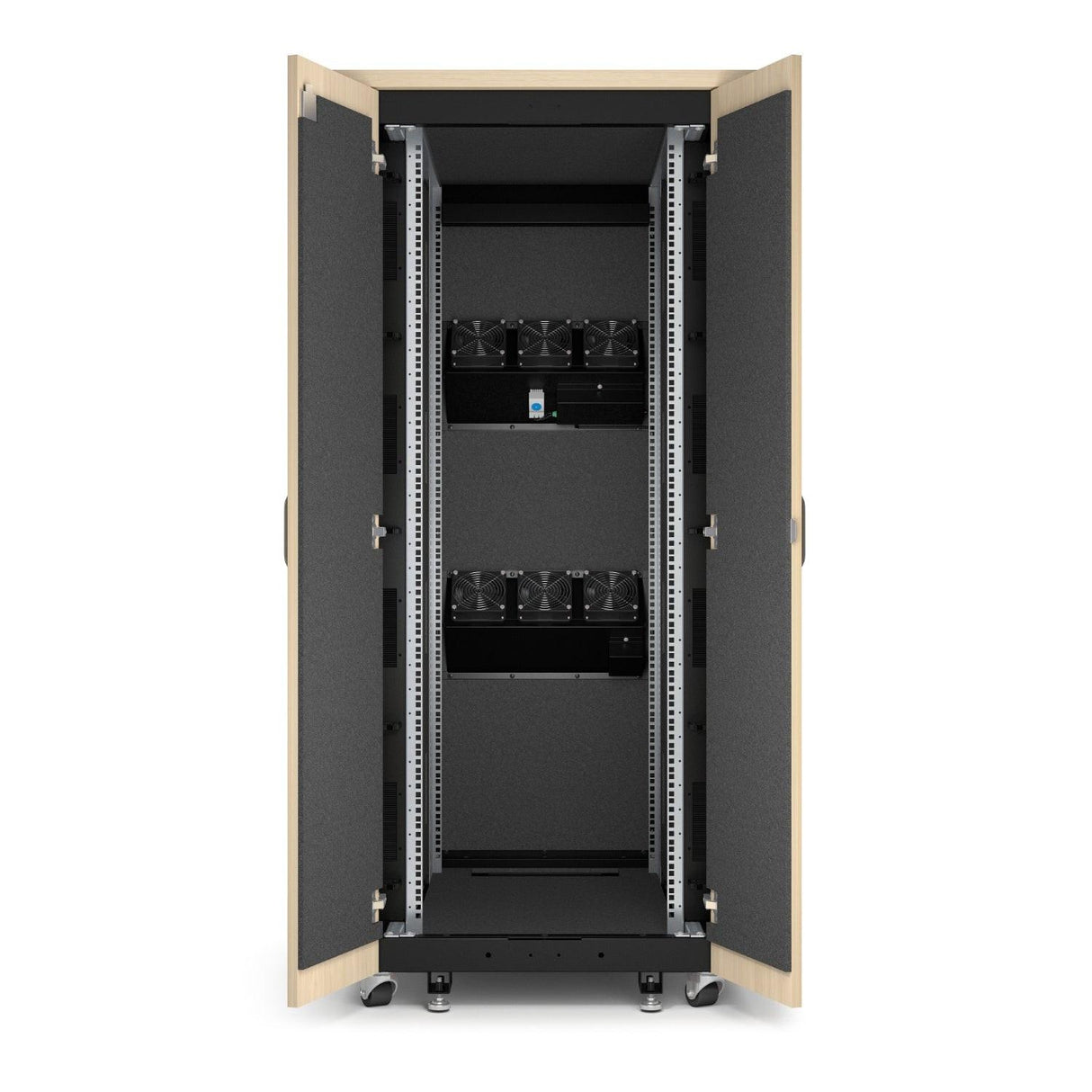 APC by Schneider Electric NetShelter Rack Mount Enclosure for Server - Maple