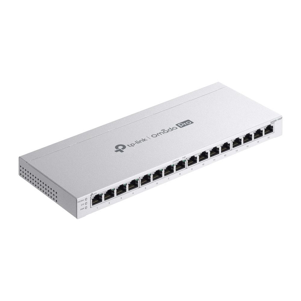 TP-Link Omada Pro S4500-16GP 16 Ports Manageable Ethernet Switch - Gigabit Ethernet - 10/100/1000Base-T