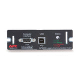 Schneider Electric SmartSlot AP9620 Management Module - 1 x USB 2.0, 1 x DB-9 Serial