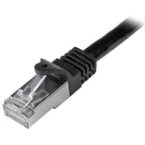StarTech.com 2m Cat6 Patch Cable - Shielded (SFTP) Snagless Gigabit Network Patch Cable - Black