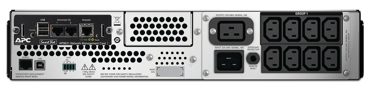 APC by Schneider Electric Smart-UPS Line-interactive UPS - 2.20 kVA/1.98 kW