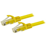 StarTech 1.5m CAT6 Ethernet Cable - Yellow Snagless Gigabit - 100W PoE UTP 250Mhz Category 6 Patch Cord UL Certified Wiring/TIA