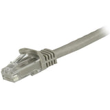 StarTech 1.5m CAT6 Ethernet Cable - Grey Snagless Gigabit - 100W PoE UTP 250Mhz Category 6 Patch Cord UL Certified Wiring/TIA