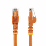 StarTech 3m CAT6 Ethernet Cable - Orange Snagless Gigabit - 100W PoE UTP 250Mhz Category 6 Patch Cord UL Certified Wiring/TIA