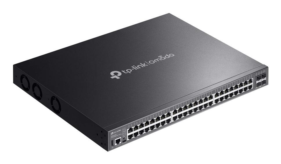 Omada SG5452XMPP 48 Ports Manageable Ethernet Switch - Gigabit Ethernet, 10 Gigabit Ethernet - 10/100/1000Base-T, 10GBase-X