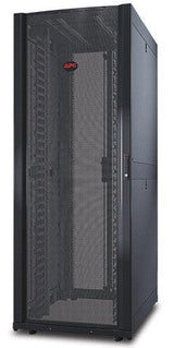 APC by Schneider Electric NetShelter SX 42U Floor Standing Rack Cabinet for Networking, Airflow System - 482.60 mm Rack Width - Black - TAA Compliant