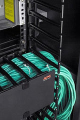 APC by Schneider Electric NetShelter SX 42U Floor Standing Rack Cabinet for Networking, Airflow System - 482.60 mm Rack Width - Black - TAA Compliant