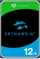 Seagate SkyHawk AI ST12000VE003 12 TB Hard Drive - 3.5" Internal - SATA (SATA/600) - Conventional Magnetic Recording (CMR) Method