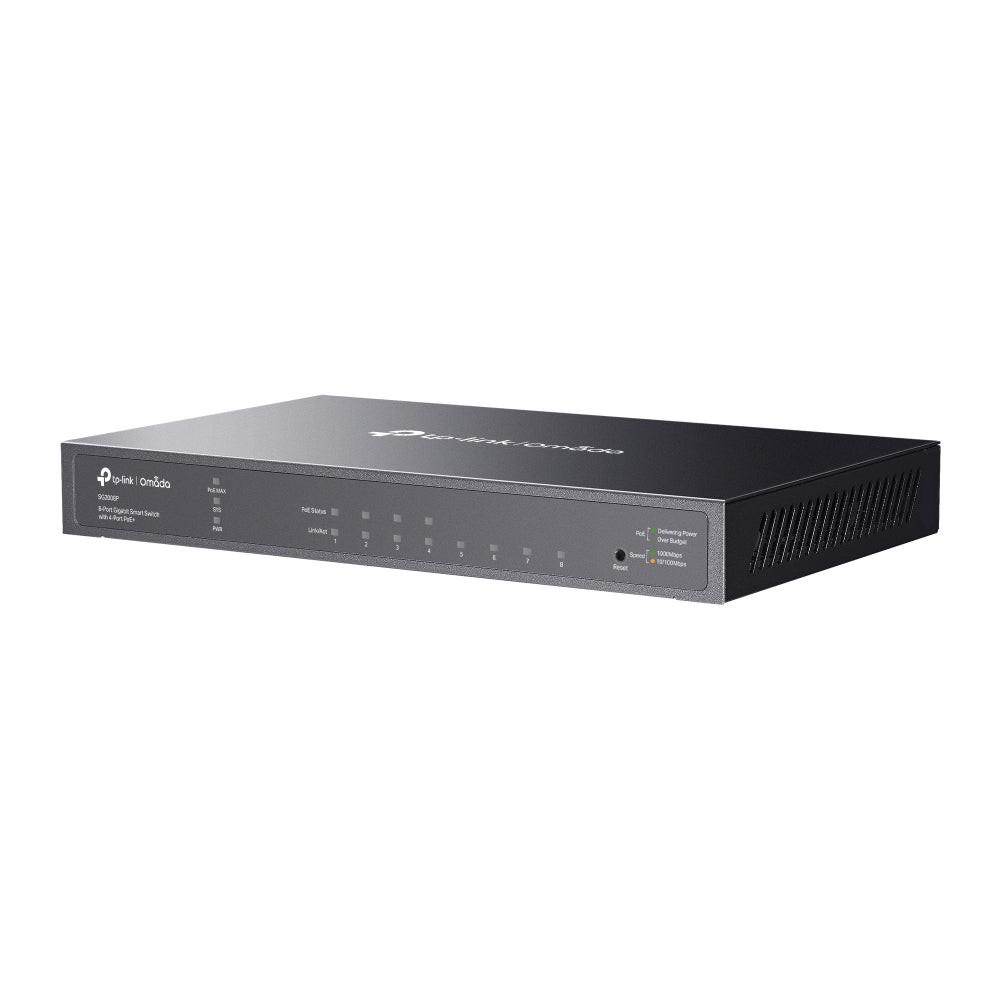 TP-Link JetStream TL-SG2008P 8 Ports Manageable Ethernet Switch - Gigabit Ethernet - 10/100/1000Base-T