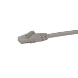 StarTech 10m CAT6 Ethernet Cable - Grey Snagless Gigabit - 100W PoE UTP 250Mhz Category 6 Patch Cord UL Certified Wiring/TIA