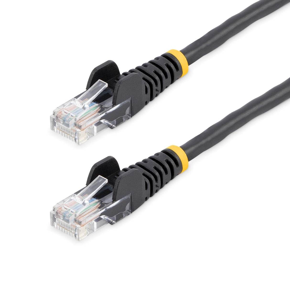 StarTech.com 5m Cat5e Patch Cable with Snagless RJ45 Connectors - Black - 5 m Patch Cord