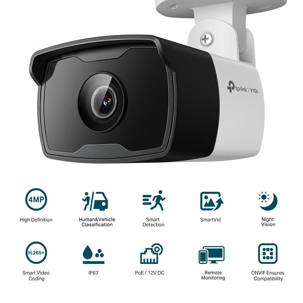 VIGI C340I 4 Megapixel Outdoor Network Camera - Colour - Bullet