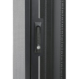 APC by Schneider Electric Rack-mountable Rack Door Handle for Enclosure - Black