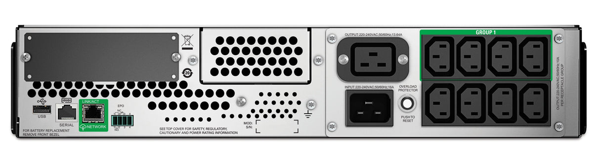 APC by Schneider Electric Smart-UPS Line-interactive UPS - 2.20 kVA/1.98 kW
