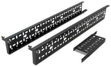 APC by Schneider Electric NetShelter AR7505 Cable Organizer - Black - 1 Each Pack