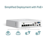 TP-Link VIGI VIGI NVR1104H-4P 4 Channel Wired Video Surveillance Station