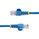 StarTech.com 3 m Blue Cat5e Snagless RJ45 UTP Patch Cable - 3m Patch Cord