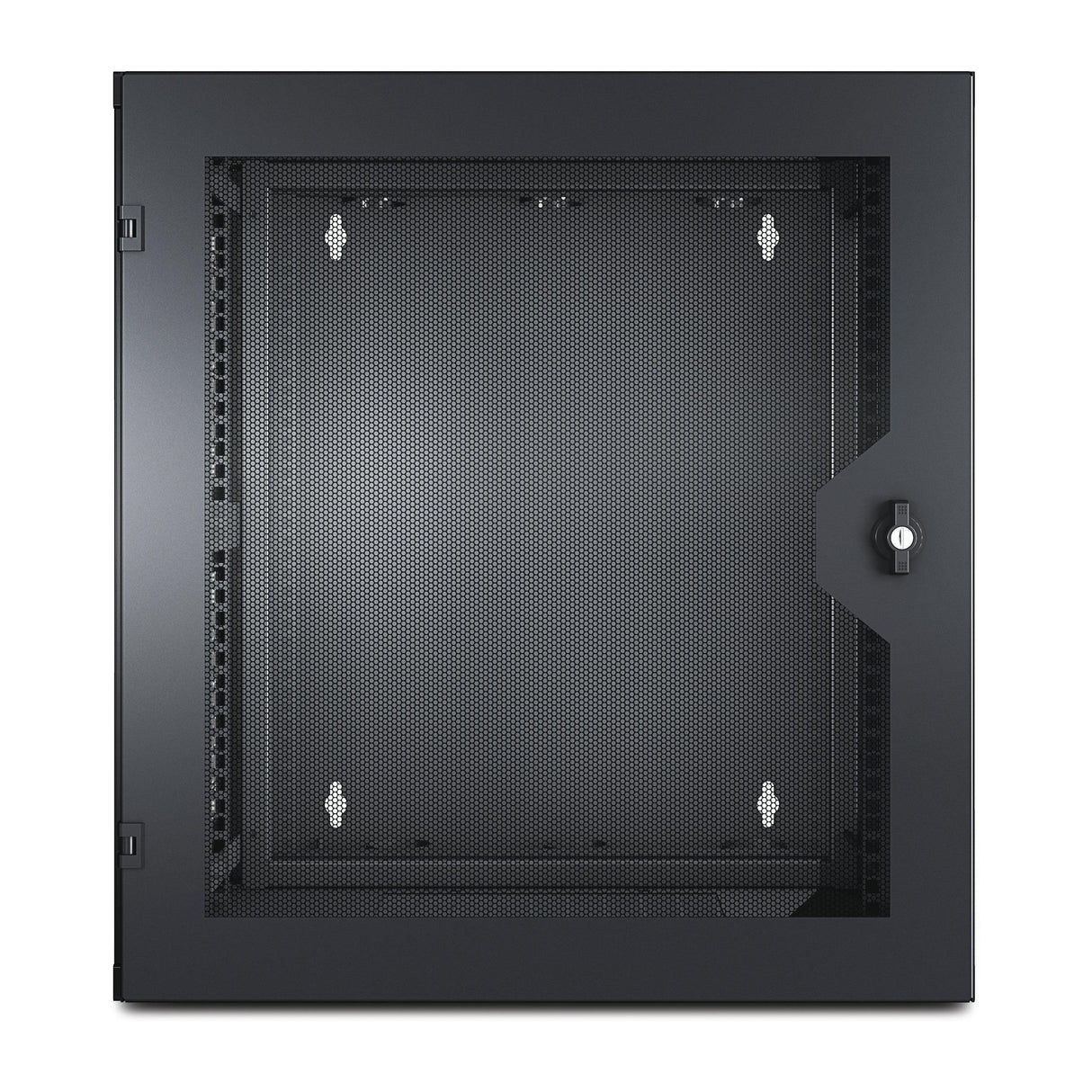 APC by Schneider Electric NetShelter WX 13U Wall Mountable Rack Cabinet for Networking, Airflow System - 482.60 mm Rack Width - Black
