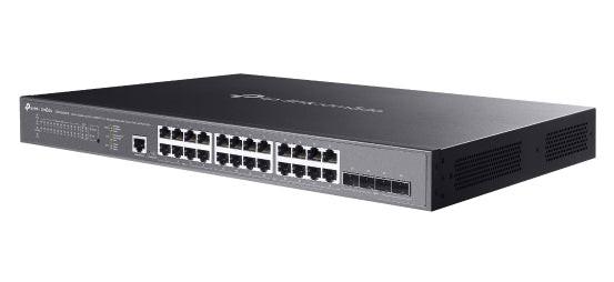 Omada SG3428XMPP 24 Ports Manageable Ethernet Switch - Gigabit Ethernet, 10 Gigabit Ethernet - 10/100/1000Base-T, 1000Base-X, 10GBase-X