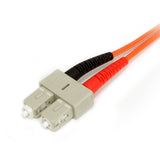 StarTech.com 7m Fiber Optic Cable - Multimode Duplex 62.5/125 LSZH Fiber Jumper Cord - LC/SC