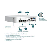 TP-Link VIGI VIGI NVR1104H-4P 4 Channel Wired Video Surveillance Station
