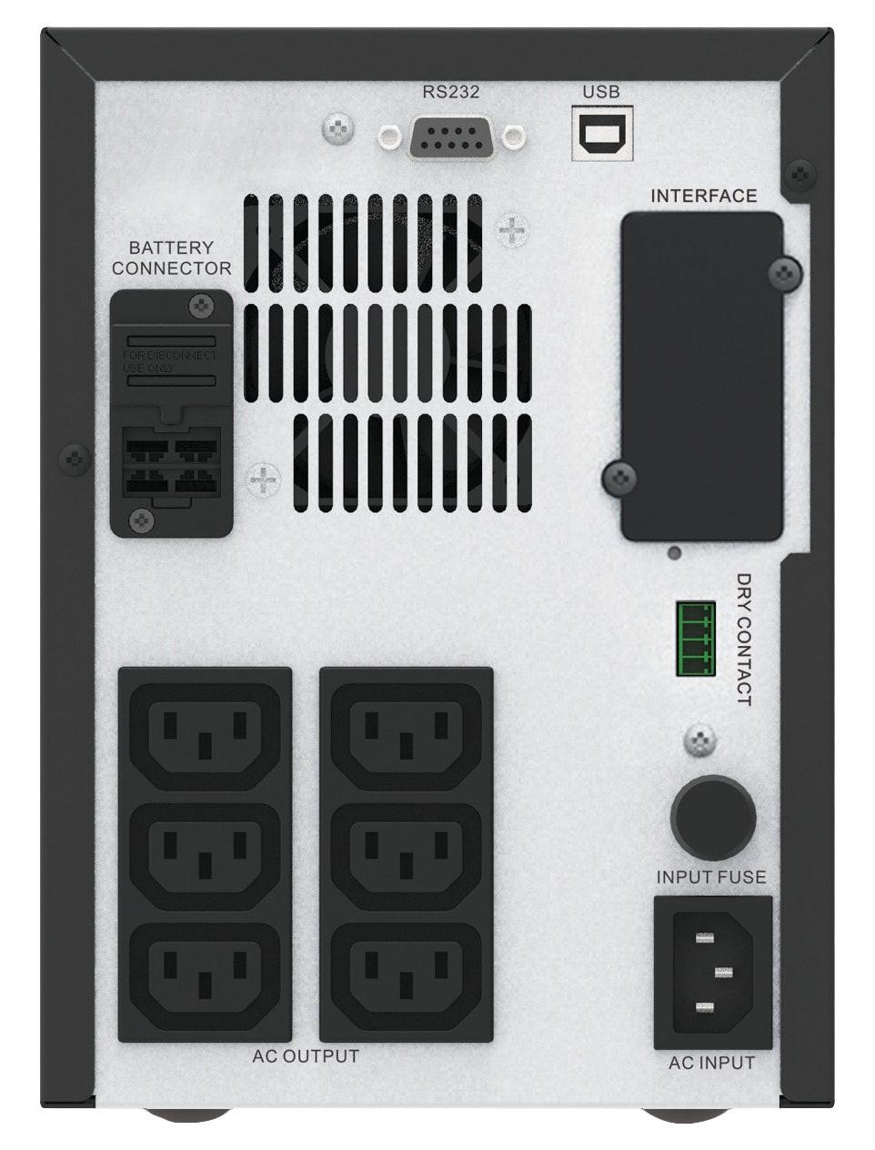 APC by Schneider Electric Easy UPS Line-interactive UPS - 1 kVA/700 W