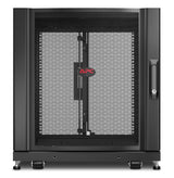 APC by Schneider Electric NetShelter SX 12U Floor Standing Rack Cabinet for Server, Storage - 482.60 mm Rack Width x 755.65 mm Rack Depth - Black - TAA Compliant