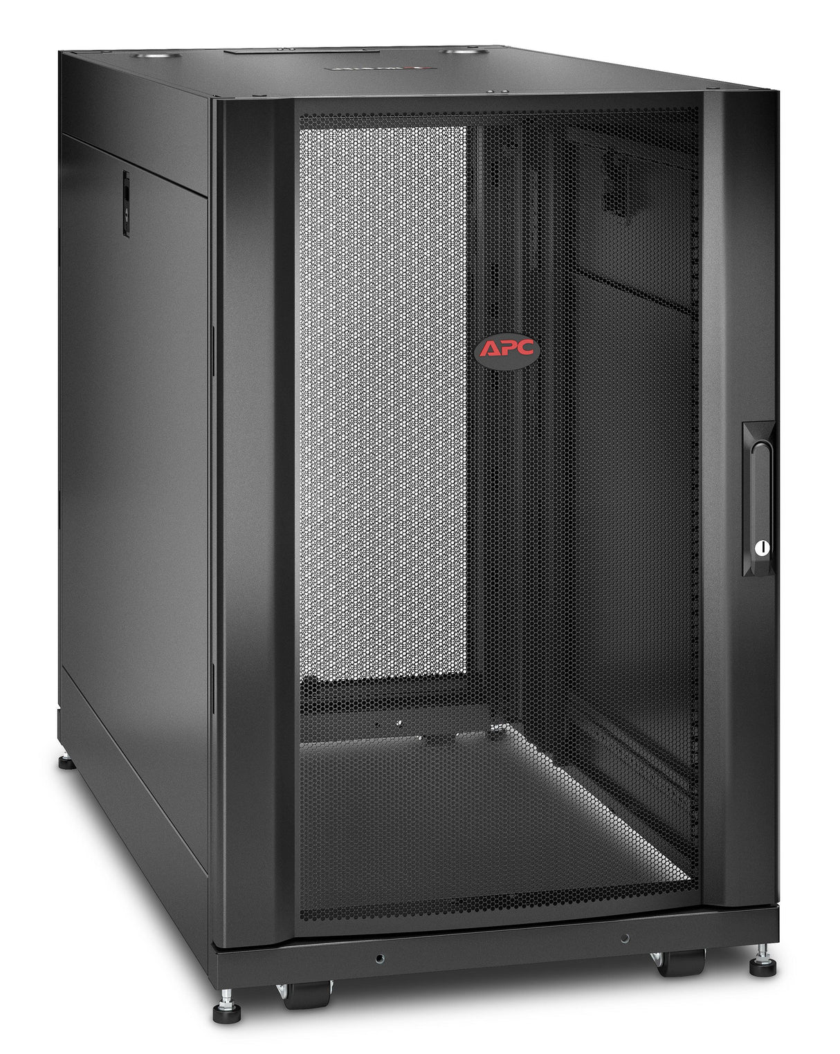 APC by Schneider Electric NetShelter SX 18U Floor Standing Rack Cabinet for Server, Storage - 482.60 mm Rack Width x 920.75 mm Rack Depth - Black - TAA Compliant