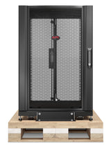 APC by Schneider Electric NetShelter SX 18U Floor Standing Rack Cabinet for Server, Storage - 482.60 mm Rack Width x 755.65 mm Rack Depth - Black - TAA Compliant