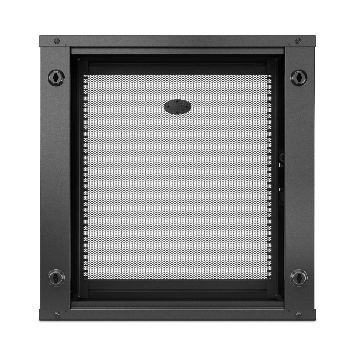 APC by Schneider Electric NetShelter WX 12U Wall Mountable Rack Cabinet for Networking, Airflow System - 482.60 mm Rack Width x 528 mm Rack Depth - Black
